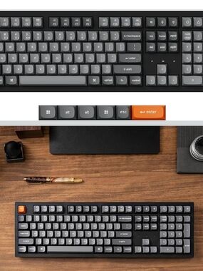 Mechanical KeyboardKeychron K10 Max Wireless Mechanical Keyboard RGB Hot Swap QM